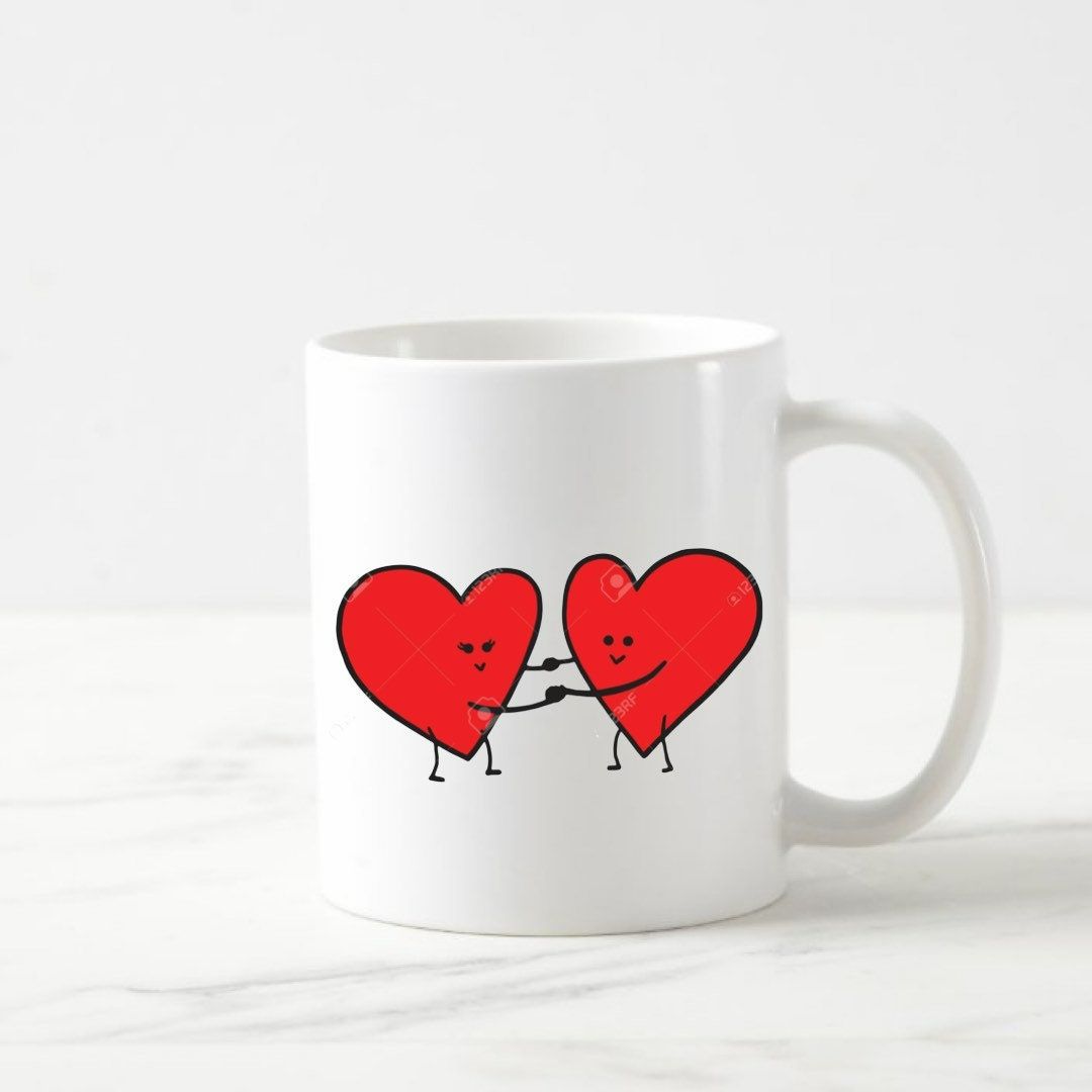 Heart Love Mug Valentines Gift Heart Love Mug Valentines Gift