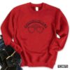 Heartbreaker Heart Glasses Valentines Day Retro Boho Unisex Sweatshirt Unisex T-Shirt