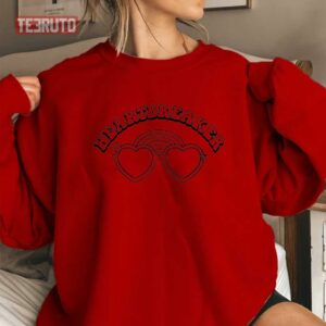 Heartbreaker Heart Glasses Valentines Day Retro Boho Unisex Sweatshirt Unisex T Shirt 3