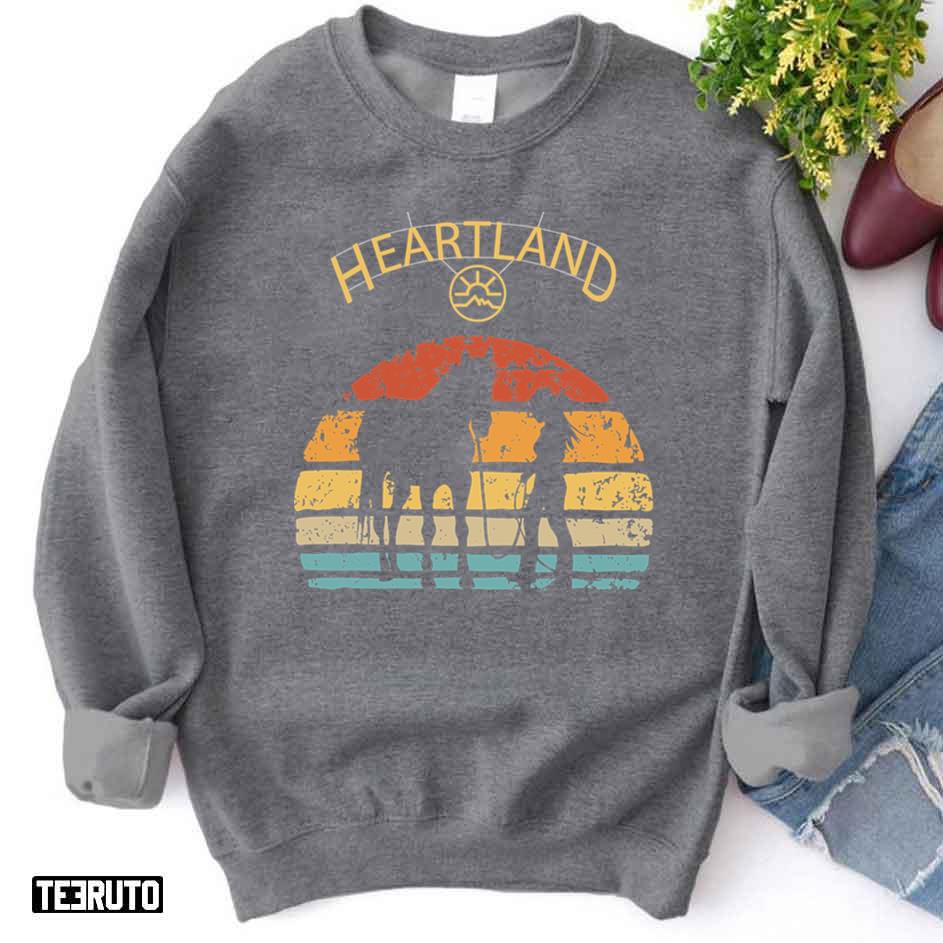 Heartland Valentines Day Vintage Ranch Alberta Unisex Sweatshirt Heartland Valentines Day Vintage Ranch Alberta Unisex Sweatshirt