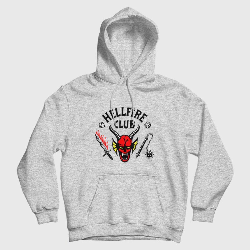 Hellfire Club Stranger Things Season 4 Hoodie Hellfire Club Stranger Things Season 4 Hoodie