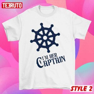 Her Captain His Anchor Couple Matching Valentine T Shirt 3