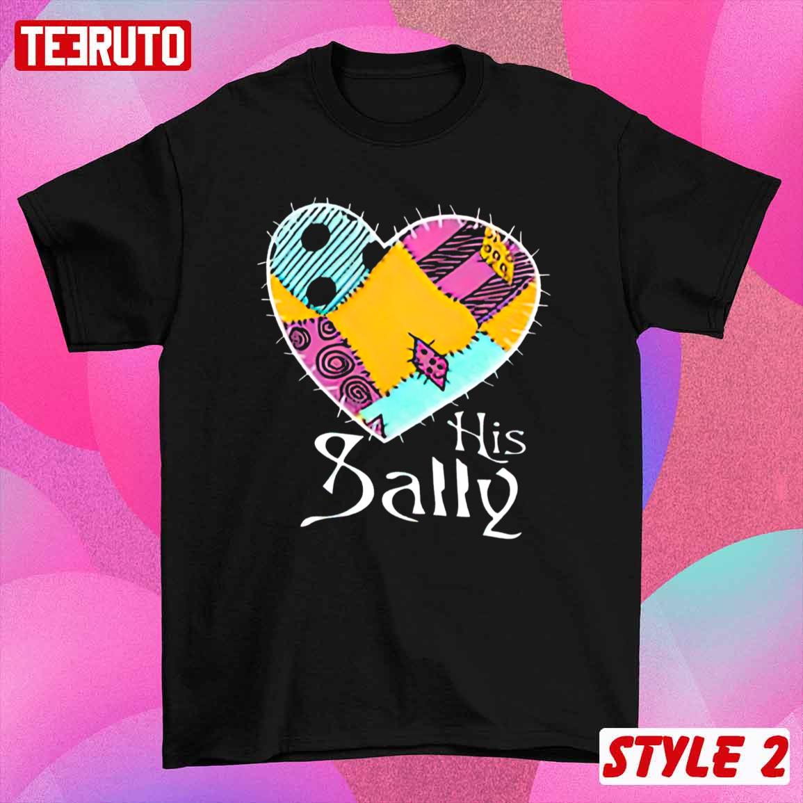 Her Jack His Sally Skelington Couple Matching Valentine Sweatshirt Her Jack His Sally Skelington Couple Matching Valentine Sweatshirt
