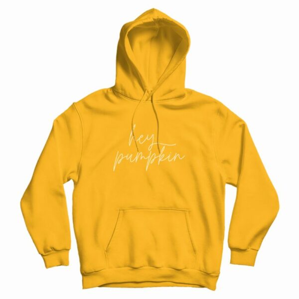 Hey Pumpkin Simple Hoodie