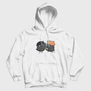 Hinata and Kageyama Crow Anime Haikyuu Hoodie