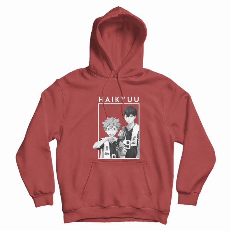 Hinata and Kageyama Haikyuu Hoodie Hinata and Kageyama Haikyuu Hoodie