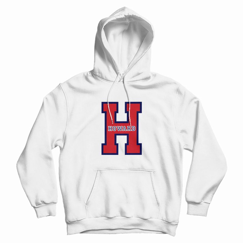 Howard University H Letter Hoodie Howard University H Letter Hoodie