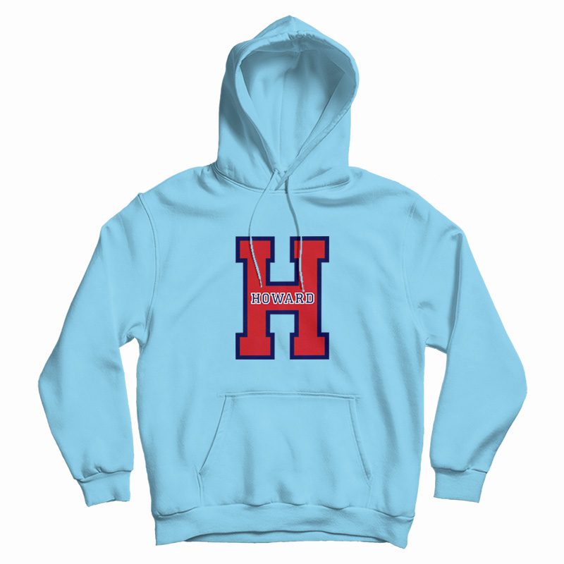 Howard University H Letter Hoodie Howard University H Letter Hoodie