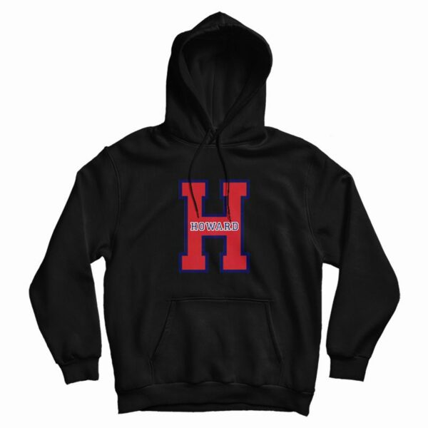 Howard University H Letter Hoodie