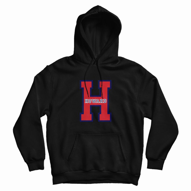 Howard University H Letter Hoodie Howard University H Letter Hoodie