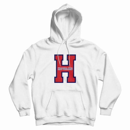 Howard University H Letter Hoodie Howard University H Letter Hoodie