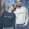 Hubby And Wife Couple Matching Valentine F.R.I.E.N.D.S Font Style Sweatshirt