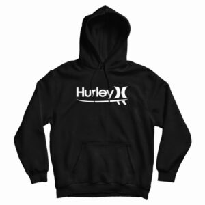 Hurley Surfing Logo Black Hoodie 2 Hurley Surfing Logo Black Hoodie 3