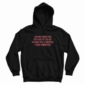 I Am Not Sorry For My Huge Titties Or The Multiple Atrocities Hoodie 3