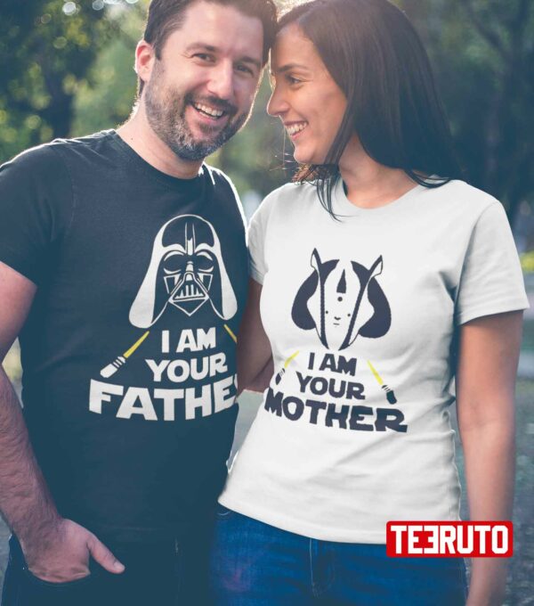 I Am Your Father I Am Your Mother Star Wars Valentine Couple Matching T-Shirt