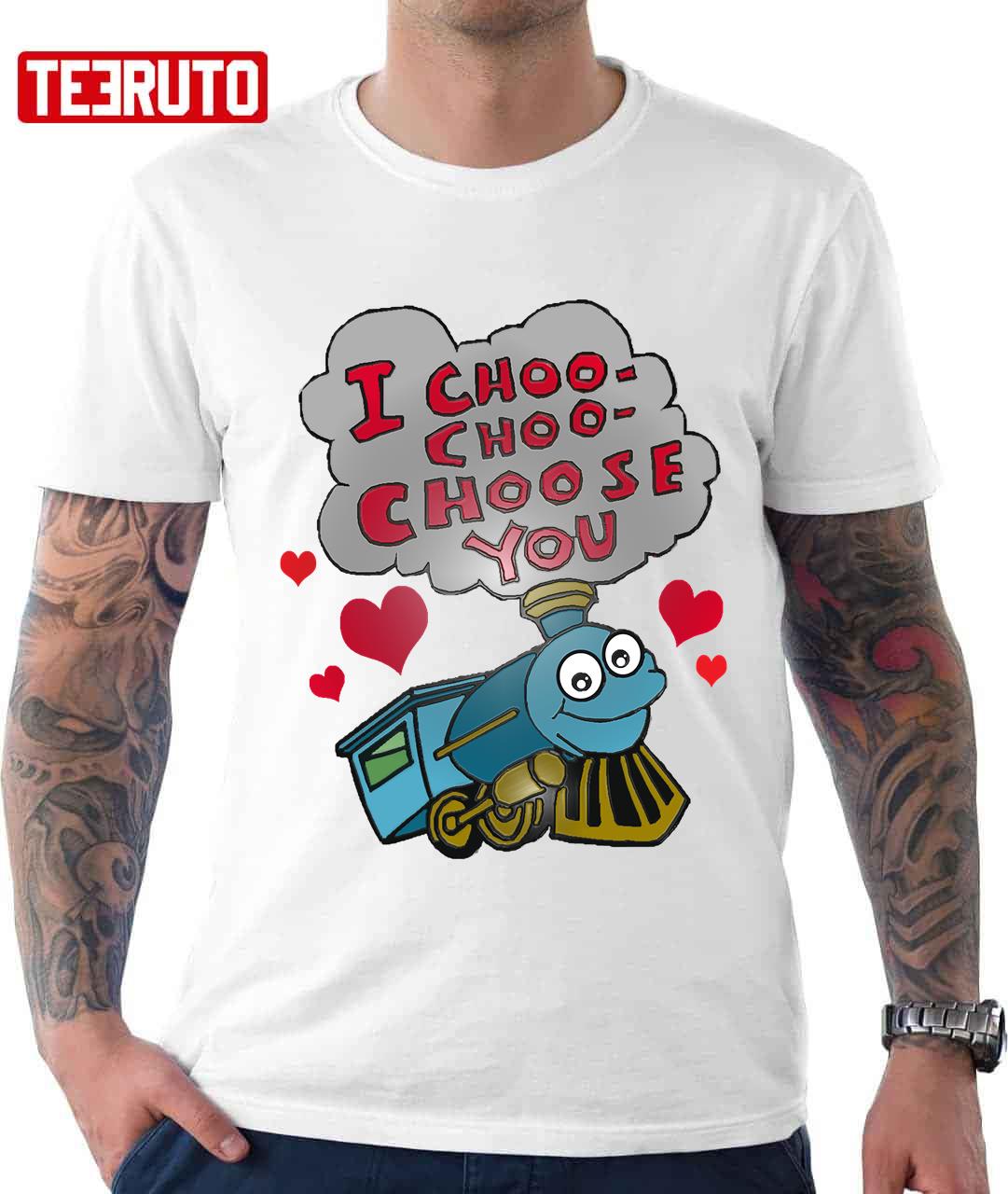 I Choo Choo Choose You Funny The Simpsons Inspired Unisex T-Shirt I Choo Choo Choose You Funny The Simpsons Inspired Unisex T-Shirt
