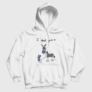 I Don’t Give A Rats Ass Mouse Donkey Hoodie
