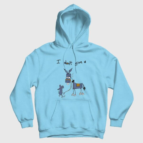 I Don’t Give A Rats Ass Mouse Donkey Hoodie