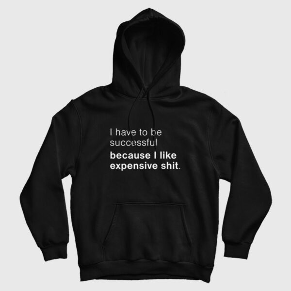 I Have To Be Successful Because I Like Expensive Shit Hoodie