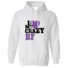 I Love My Crazy Boyfriend Valentines Day Unisex Hoodie