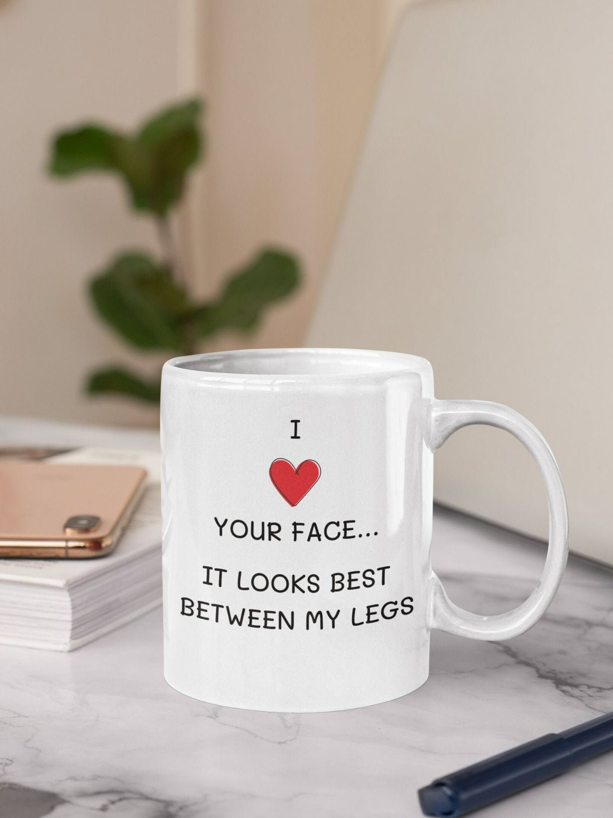 I Love Your Face Valentines Mug I Love Your Face Valentines Mug