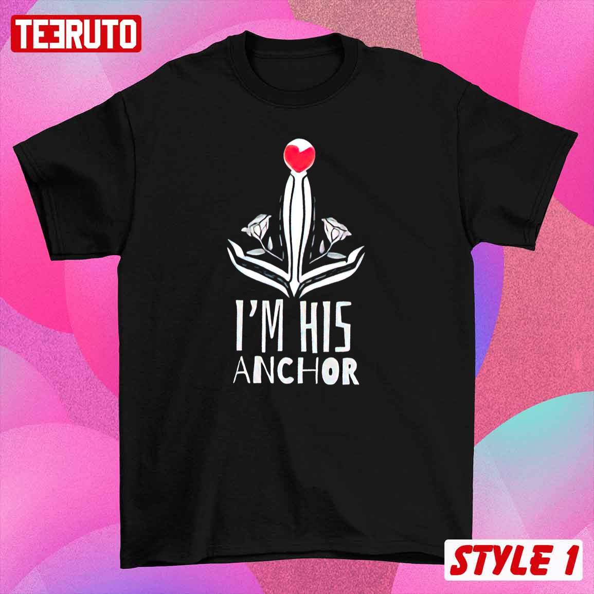 I'm Her Captain His Anchor Husband And Wife Couple Matching Valentine T-Shirt I'm Her Captain His Anchor Husband And Wife Couple Matching Valentine T-Shirt