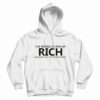 I’m Trying To Pop Up Rich Like How Y’all Pop Up Pregnant Hoodie