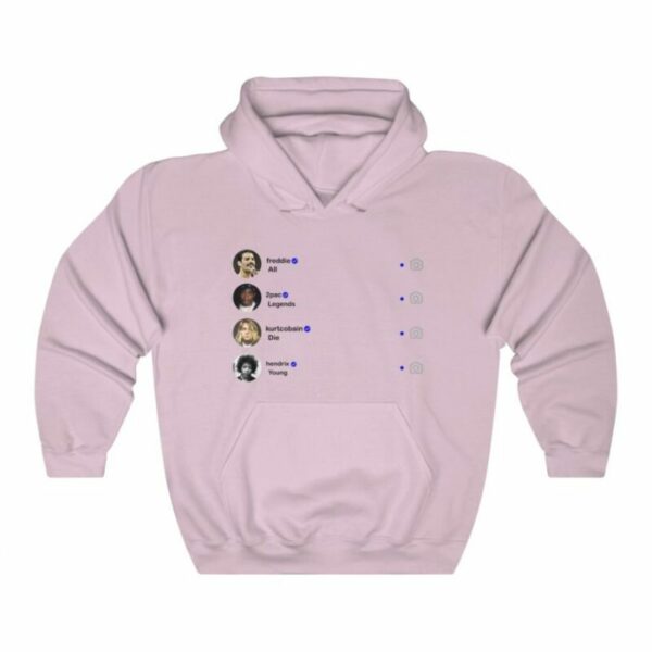 Instagram All Legends Die Young Hoodie