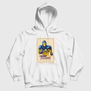 Iron Man I Want You To Do An Infinite Light Punch Medium Punch Light Kick Heavy Punch Hoodie