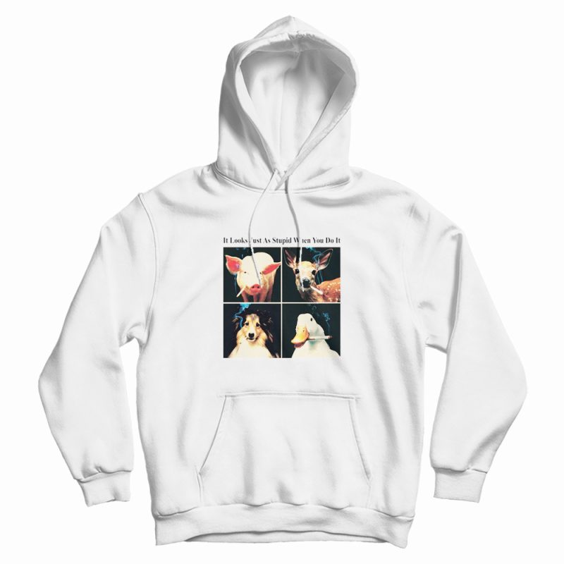 It Looks Just As Stupid When You Do It Hoodie It Looks Just As Stupid When You Do It Hoodie
