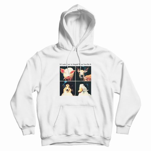 It Looks Just As Stupid When You Do It Hoodie It Looks Just As Stupid When You Do It Hoodie