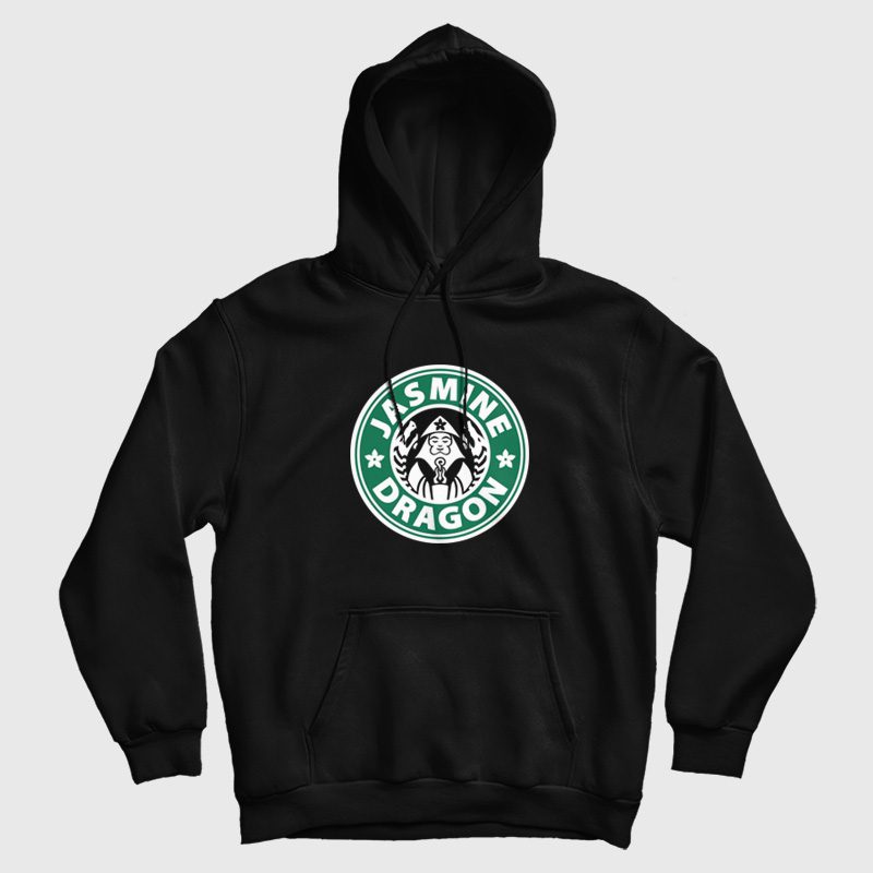 Jasmine Dragon Tea House Starbucks Parody Hoodie Jasmine Dragon Tea House Starbucks Parody Hoodie