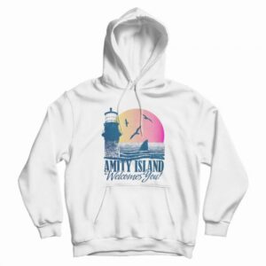 Jaws Amity Island Tourist Welcome Hoodie