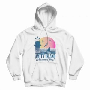 Jaws Amity Island Tourist Welcome Hoodie