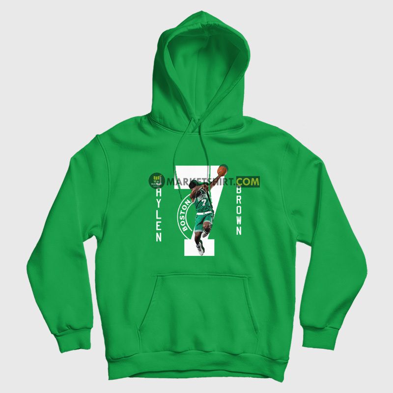 Jaylen Brown 7 Boston Celtics Hoodie Jaylen Brown 7 Boston Celtics Hoodie