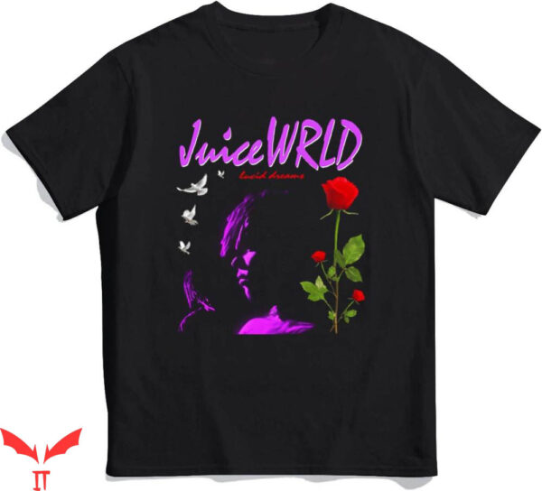 Juice Wrld Tribute T-Shirt Lucid Dreamers