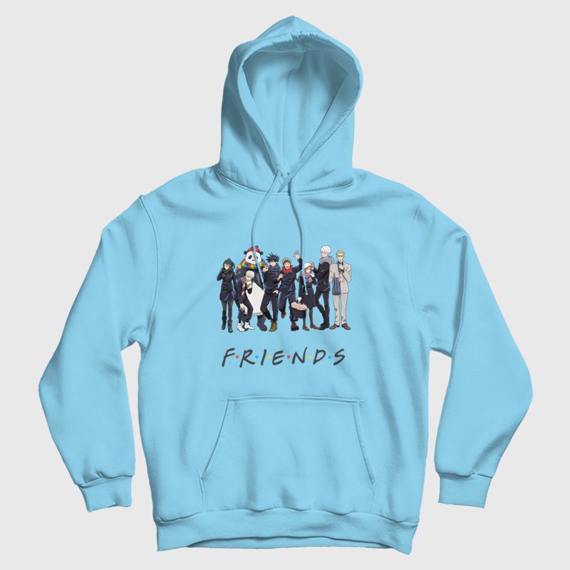 Jujutsu Kaisen Friends Anime Hoodie Jujutsu Kaisen Friends Anime Hoodie