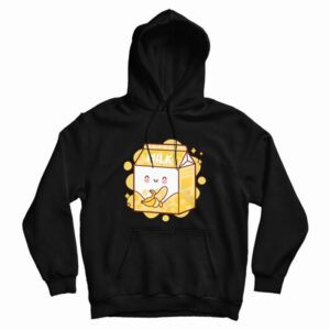 Kawaii Banana Milk Shake Hoodie