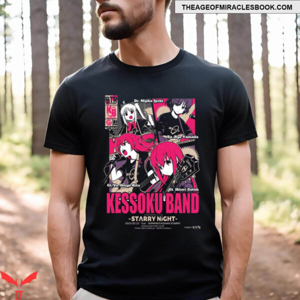 Kessoku Band T-Shirt Starry Night