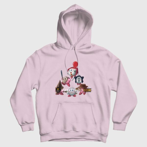 Kirby Horror Characters Movie Killers Hoodie