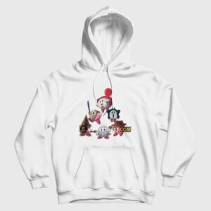 Kirby Horror Characters Movie Killers Hoodie 3