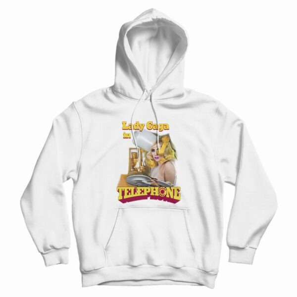 Lady Gaga In Telephone Hoodie