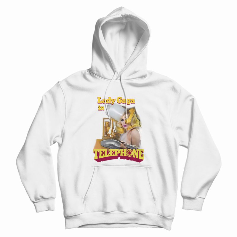 Lady Gaga In Telephone Hoodie Lady Gaga In Telephone Hoodie
