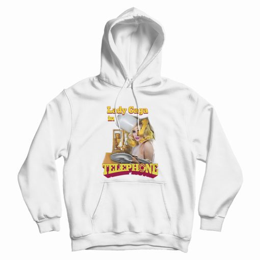 Lady Gaga In Telephone Hoodie Lady Gaga In Telephone Hoodie