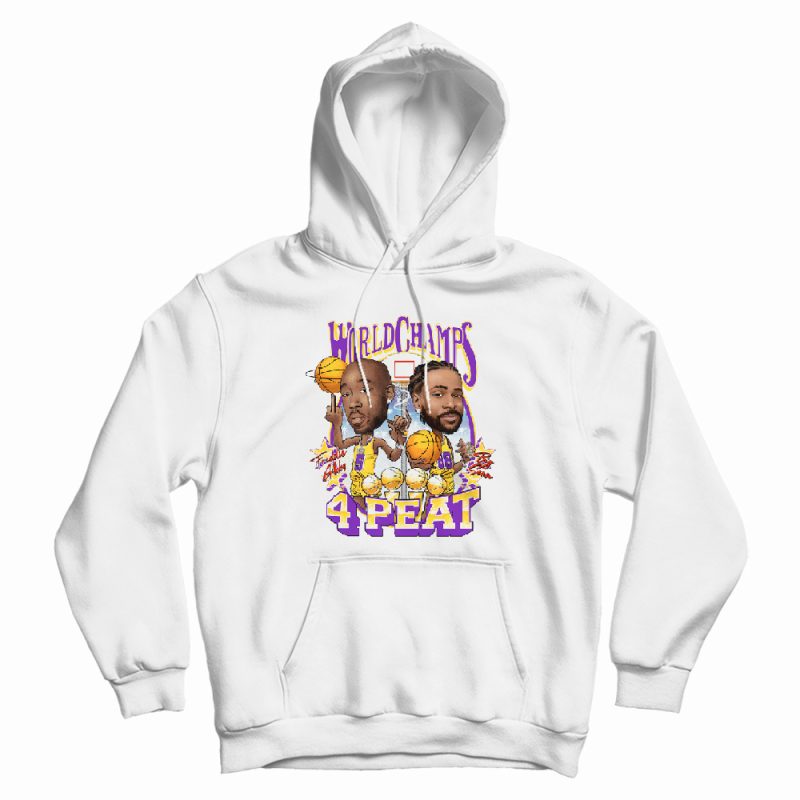 Lakers Freddie Gibbs And Big Sean 4 Peat Hoodie Lakers Freddie Gibbs And Big Sean 4 Peat Hoodie
