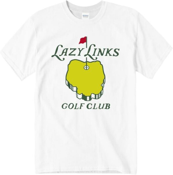 Lazy Links Golf Club T-Shirt Art Color