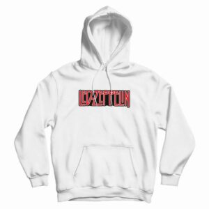 Led Zeppelin Red Logo Hoodie
