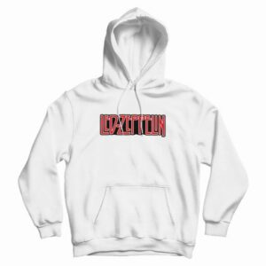 Led Zeppelin Red Logo Hoodie
