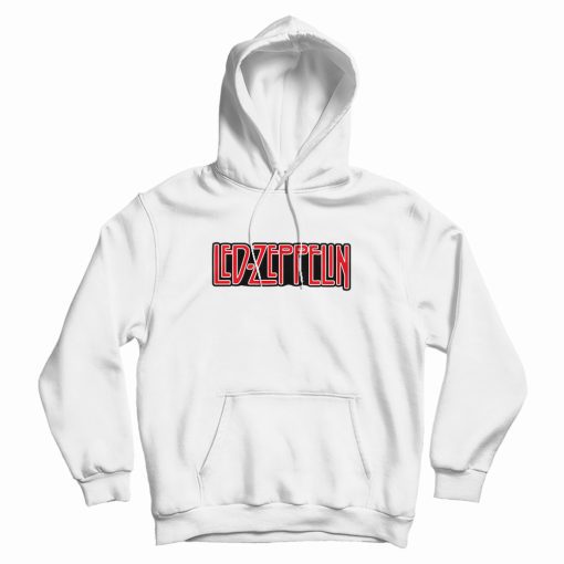 Led Zeppelin Red Logo Hoodie Led Zeppelin Red Logo Hoodie
