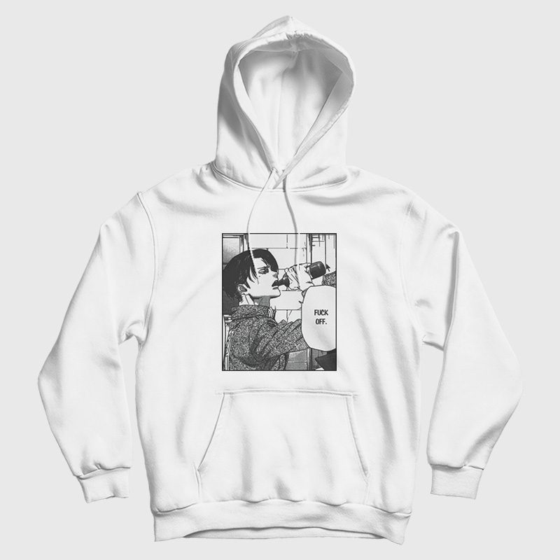 Levi Ackerman Fuck Off Hoodie Levi Ackerman Fuck Off Hoodie